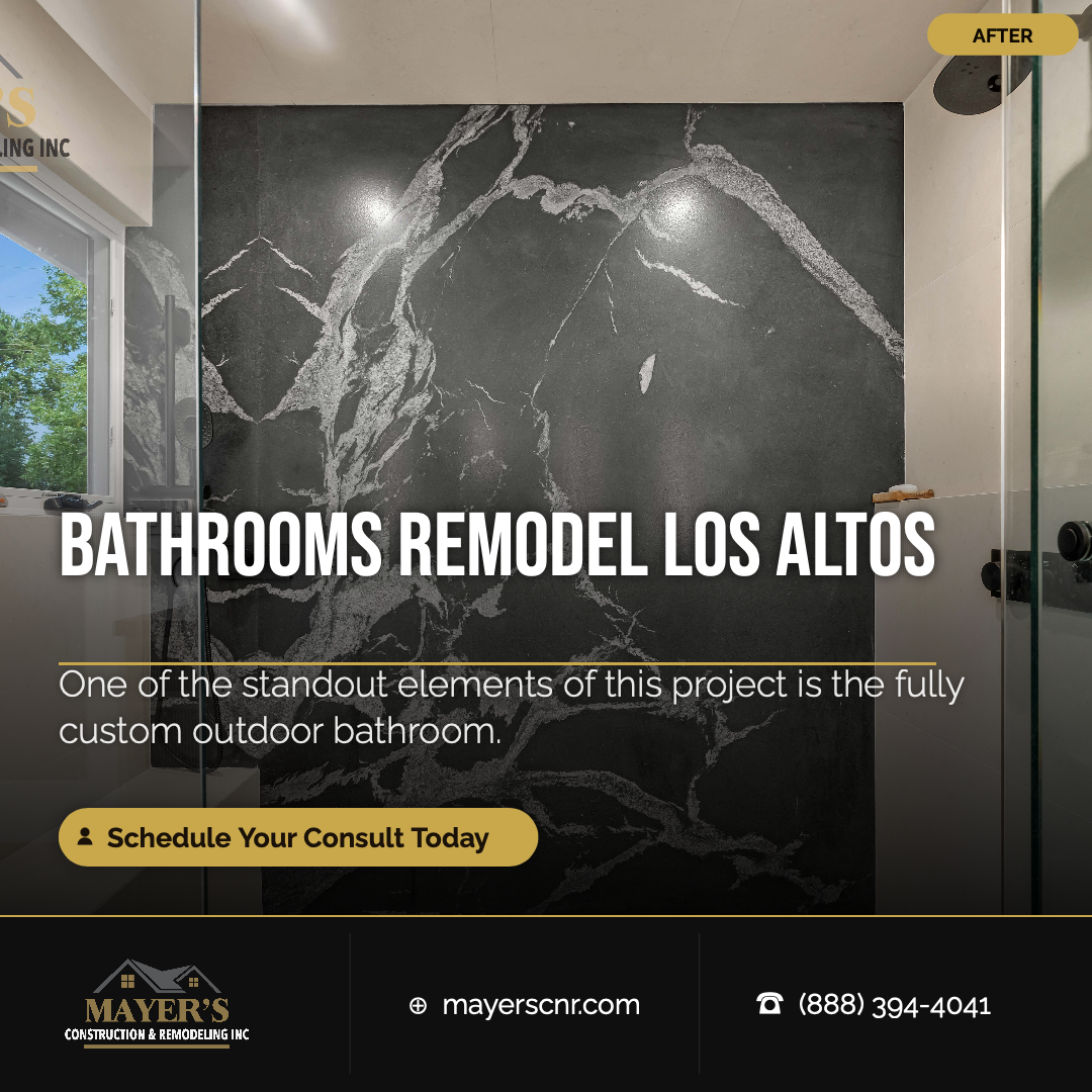 Cupertino bathroom remodel detail