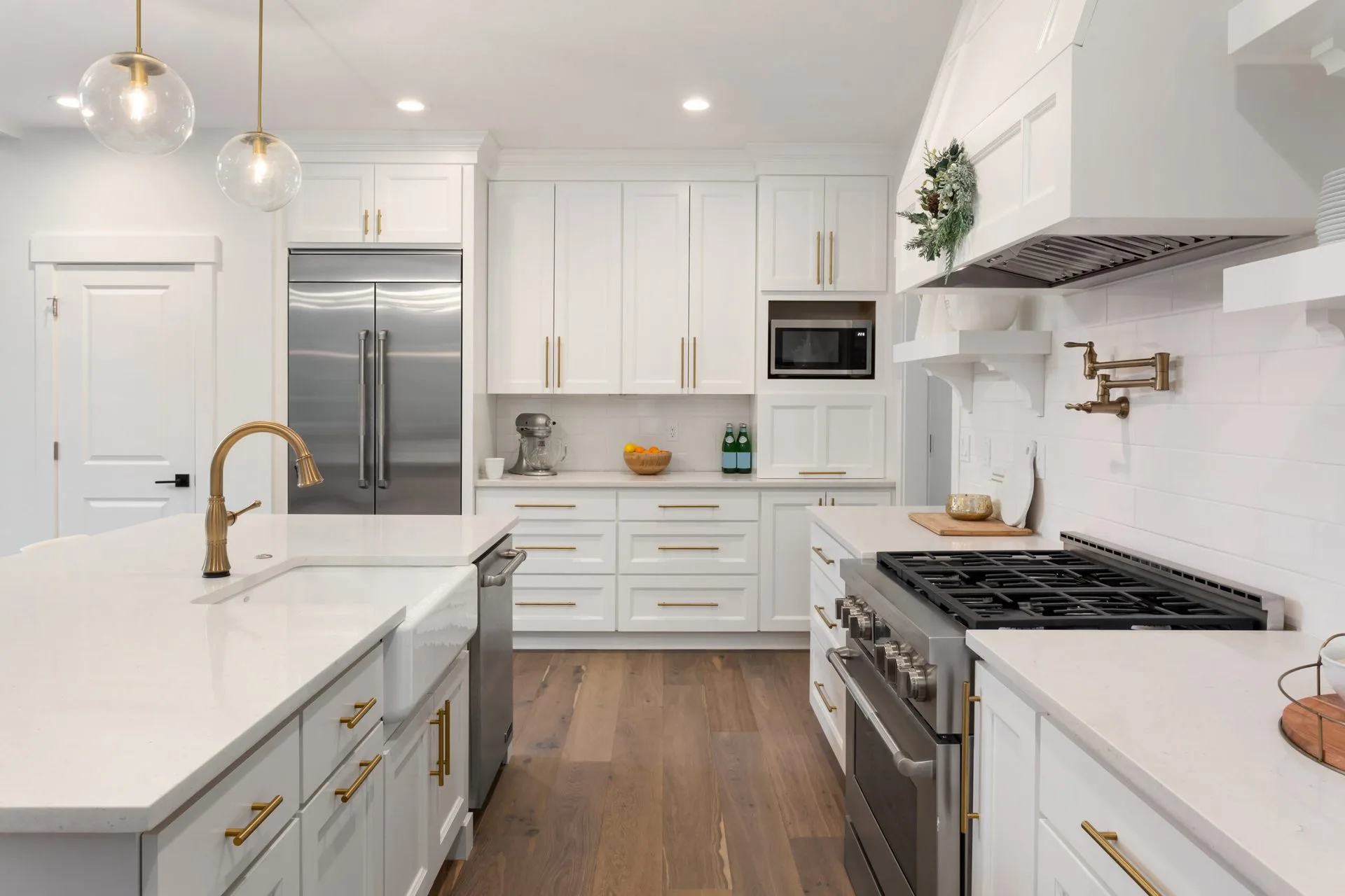 Kitchen Remodel by Mayer's Construction in Atherton CA